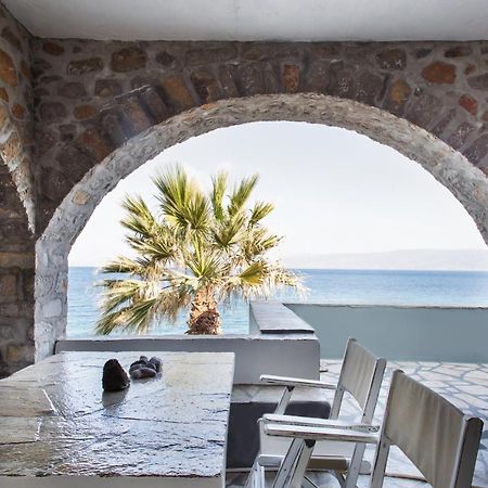 Lady Of Hydra Villa, Sea Front View, Private Beach Exteriör bild